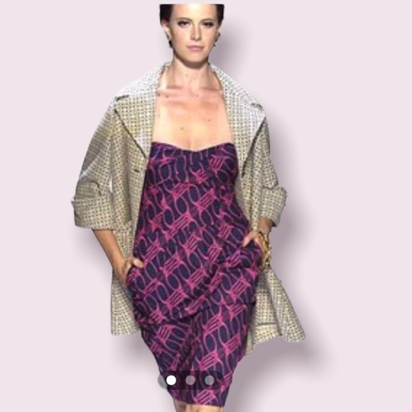 Diane Von Furstenberg strapless dress - Picture 1 of 4